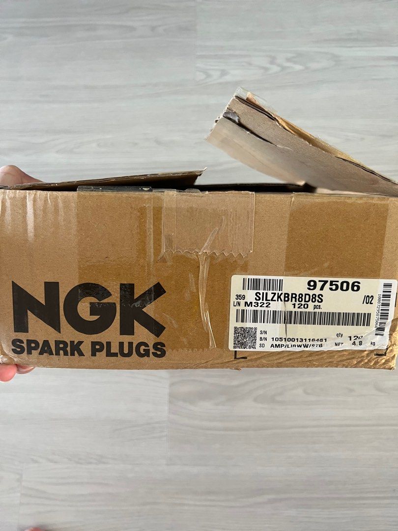 NGK 97506 SILZKBR8D8S Laser Iridium Spark Plugs (6 Pack) – For BMW E84, E89, F06, F06N