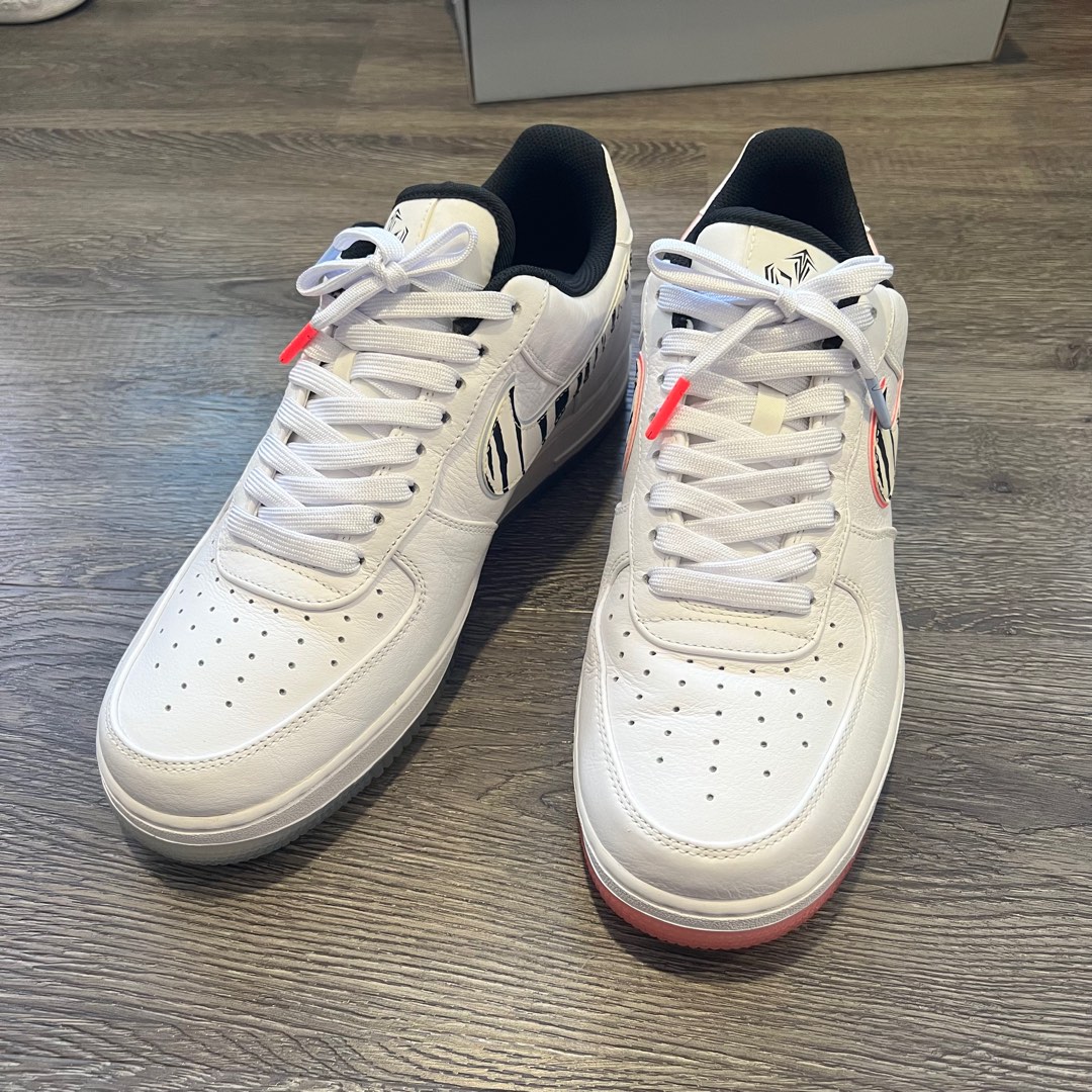Nike Air Force 1 Pink blue Men s Fashion Footwear Sneakers