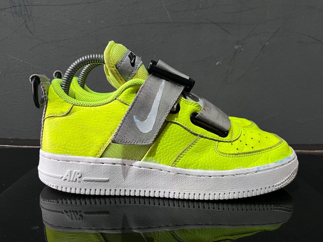 nike air force 1 utility volt green
