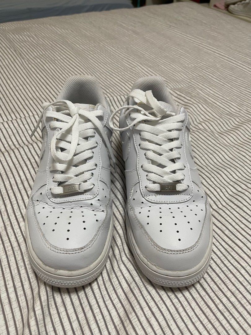 Nike Air Force 1 White, Men's Fashion, Footwear, Sneakers on Carousell