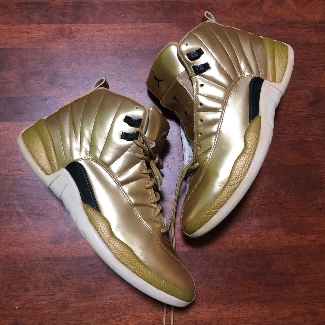 Air jordan 12 hotsell pinnacle gold
