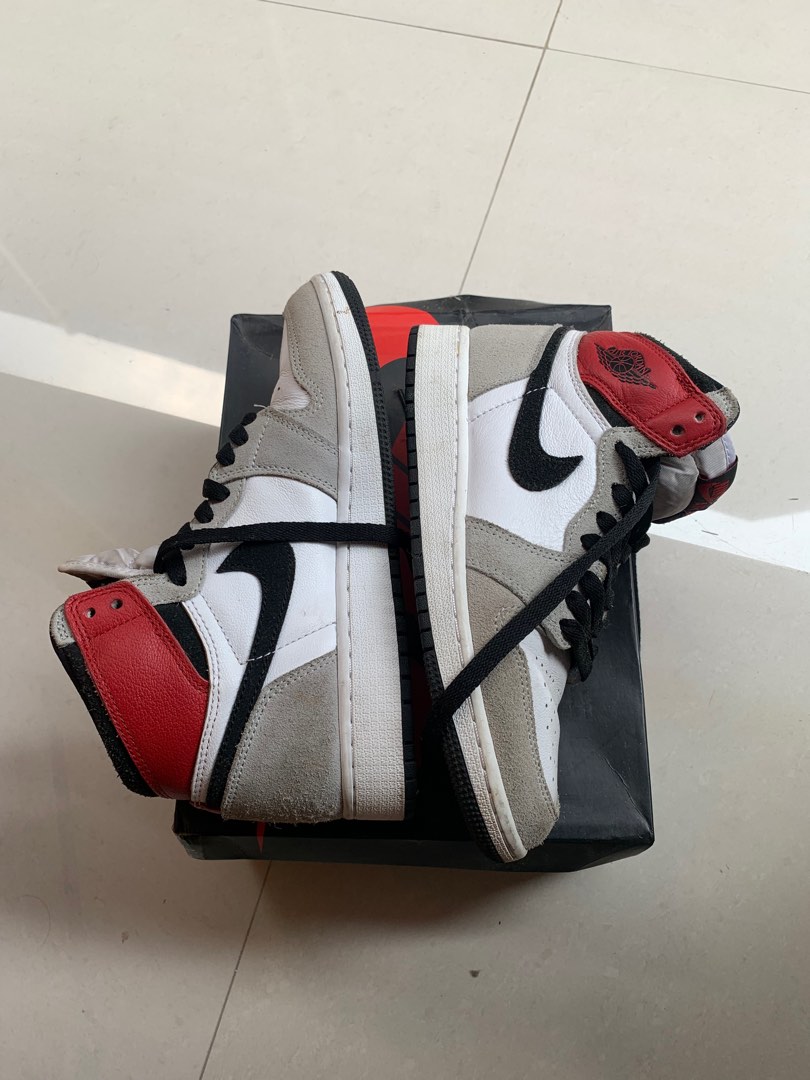 light smoke grey jordan 1 high gs