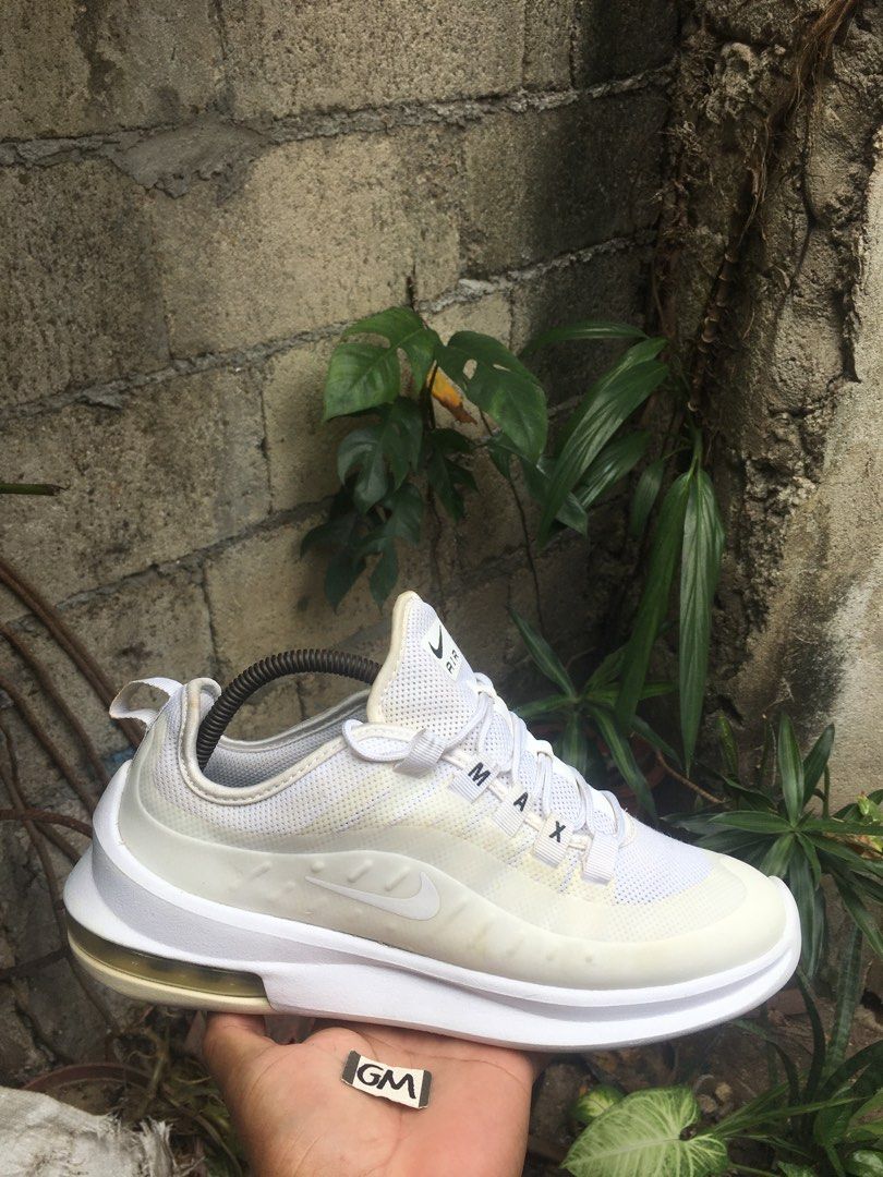 Air max axis outlet women's white and grey