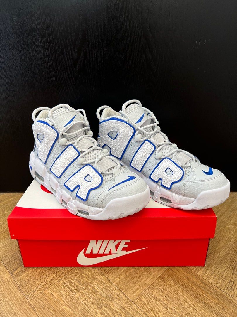 White and blue uptempo best sale