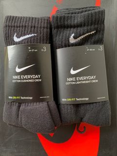 Nike Everyday Crew Socks Blk