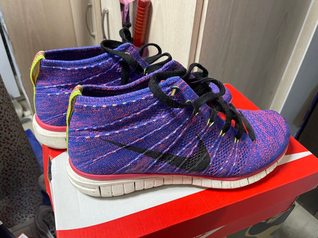 Nike Flyknit Chukka, 男裝, 鞋, 波鞋- Carousell
