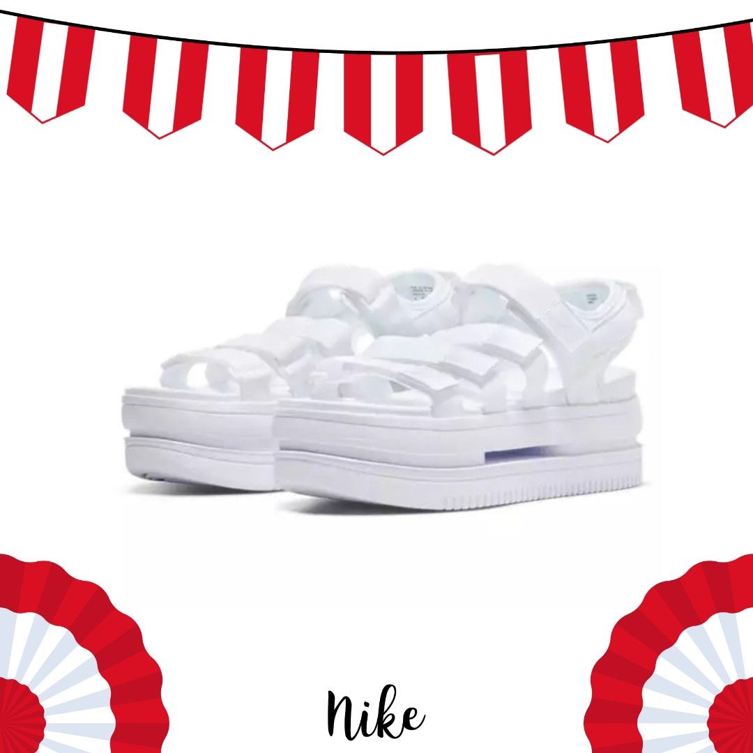 White nike wedges top