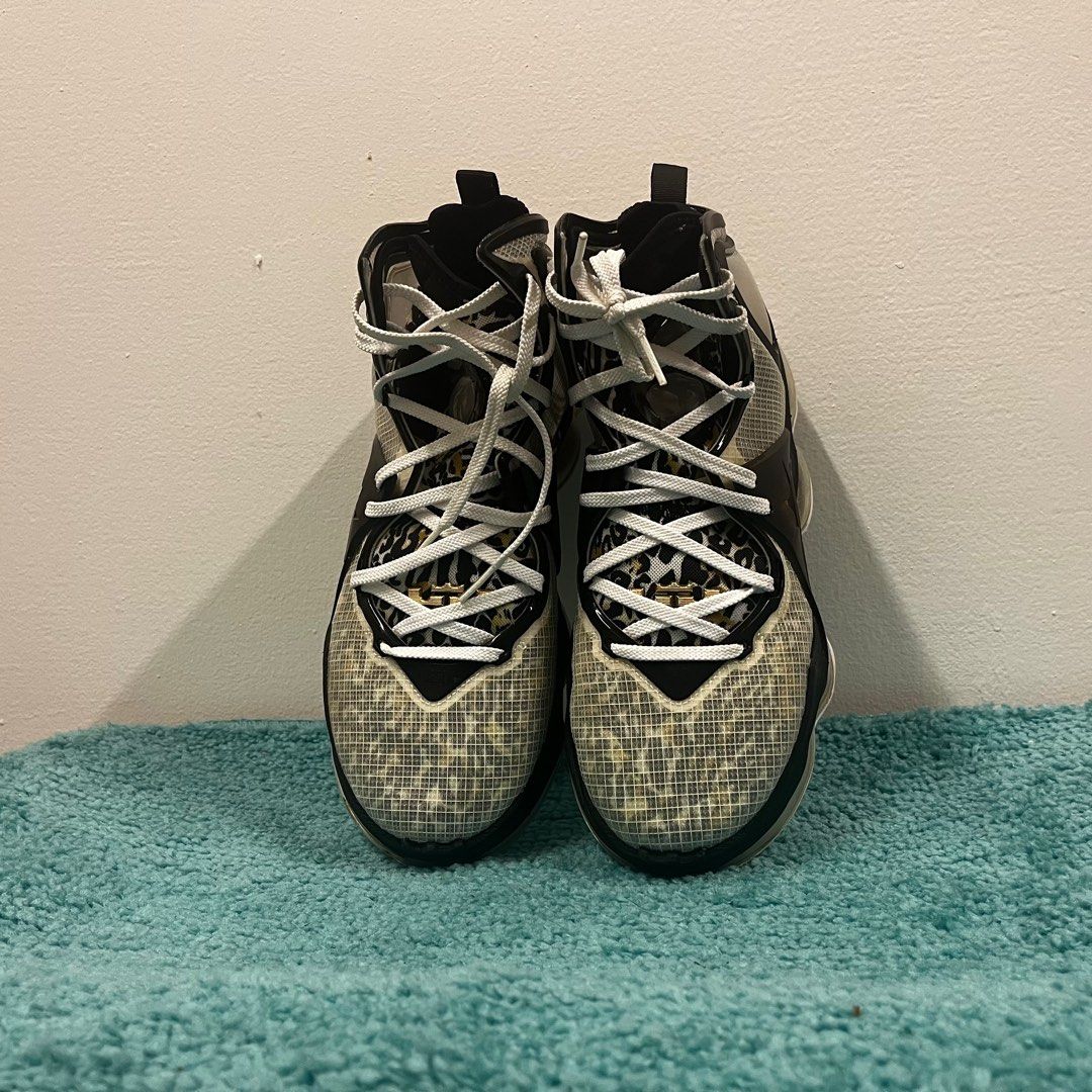 Leopard lebrons hotsell
