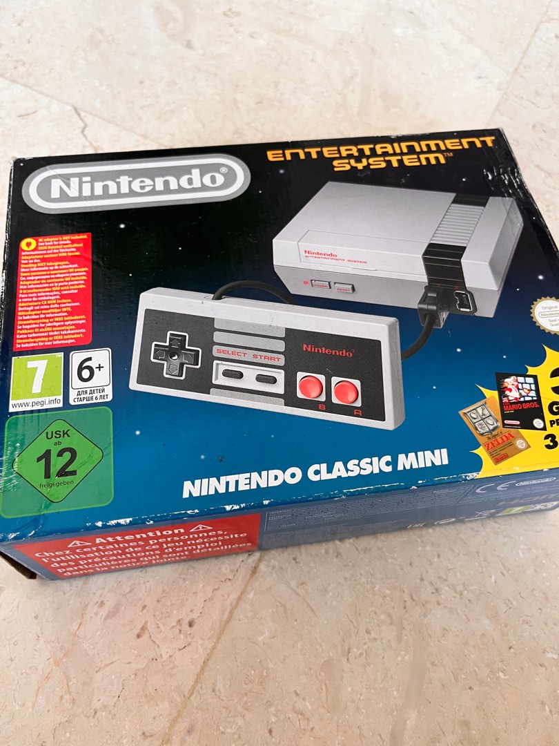 Nintendo classic console Video Gaming Video Game Consoles