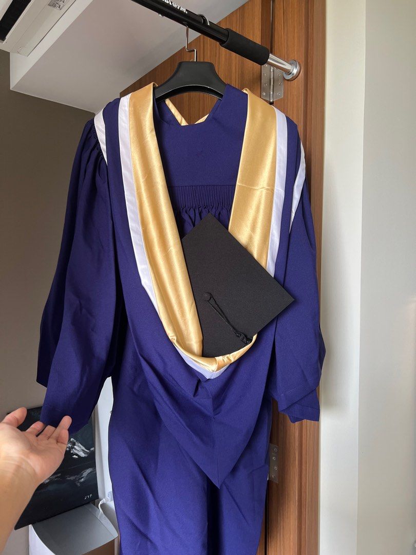 NUS Graduation Gown, Women's Fashion, Dresses & Sets, Evening dresses