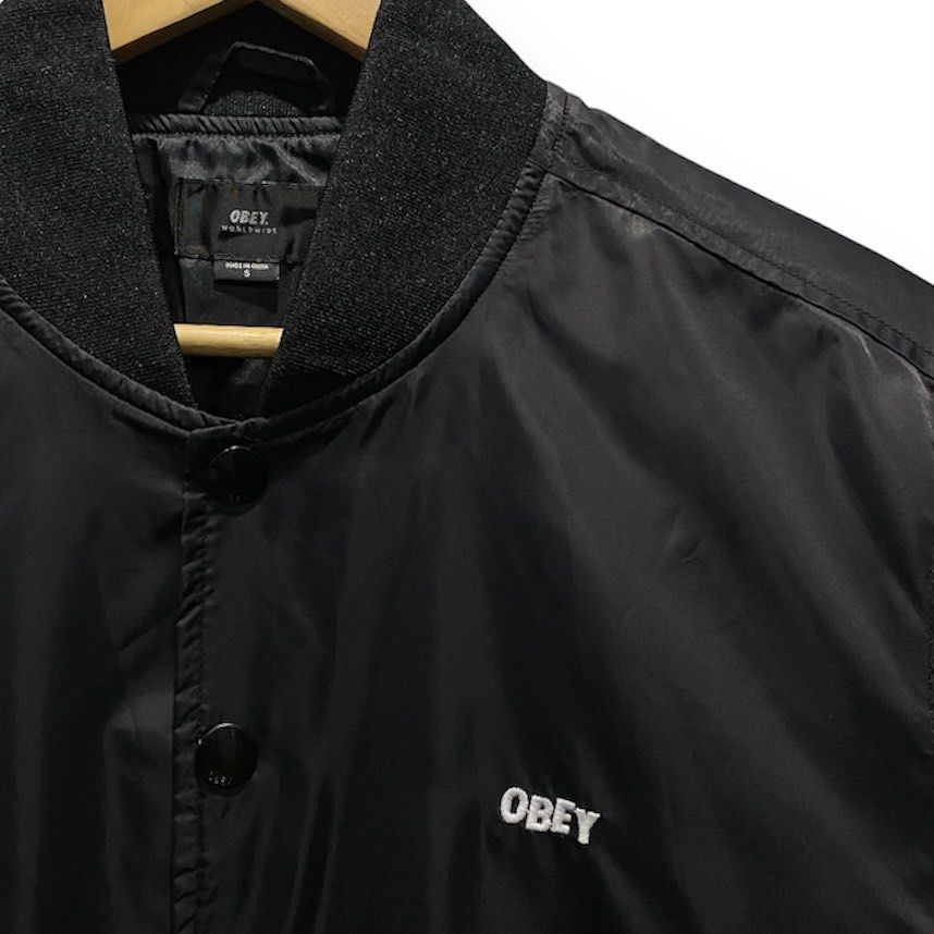 Obey tour city outlet bomber jacket