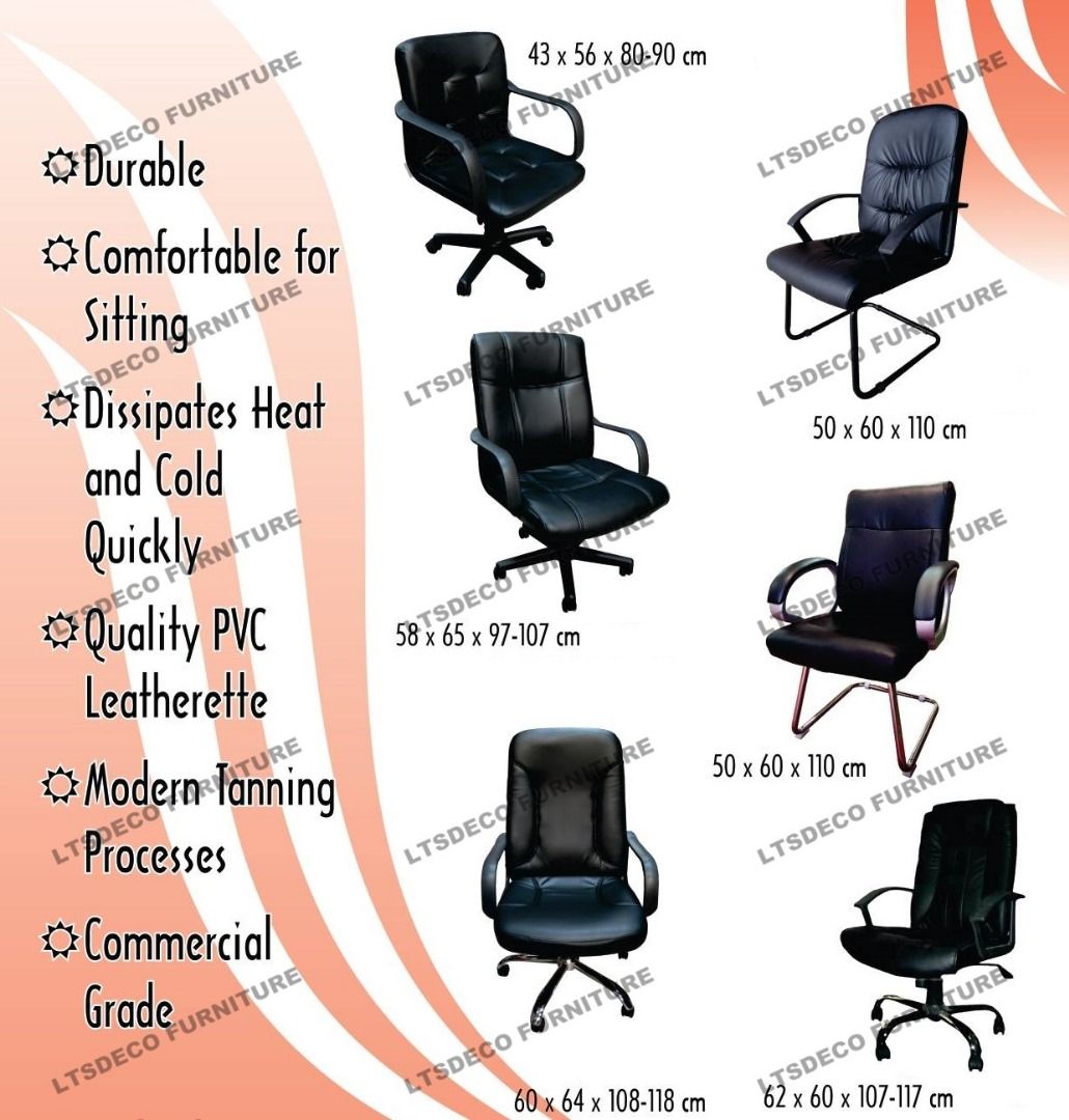 OFFICE CHAIRS OFFICE FURNITURE AND PARTITION on Carousell