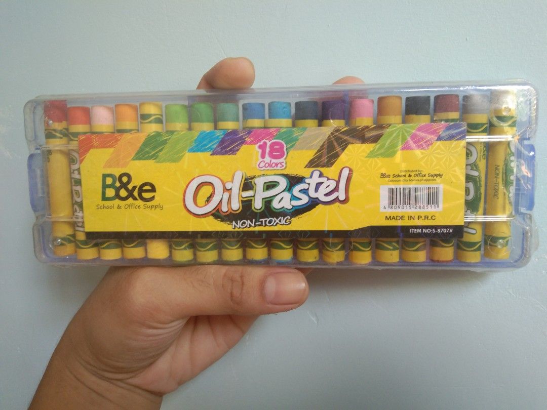 Oil Pastel B&e School and office supply, Hobbies & Toys, Stationary & Craft, Art & Prints on