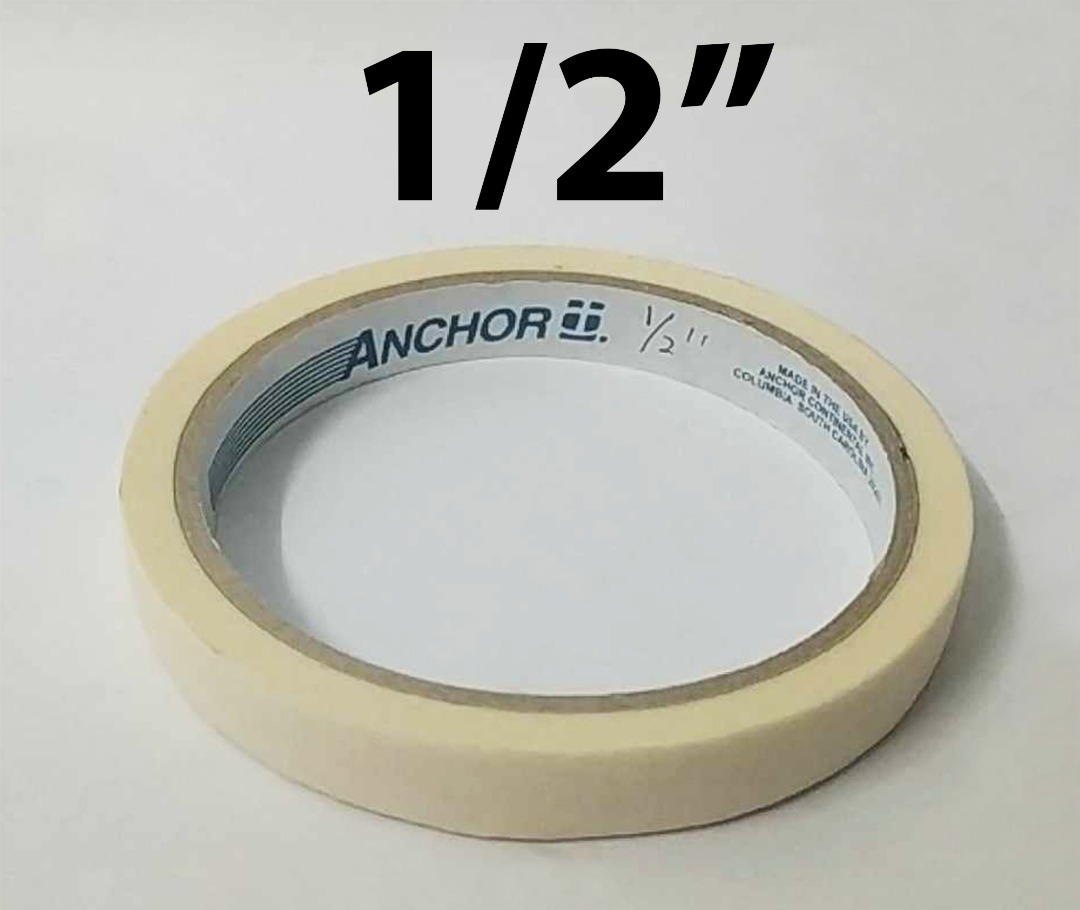 ORIGINAL ANCHOR MASKING TAPE 1/2" x 20 METERS