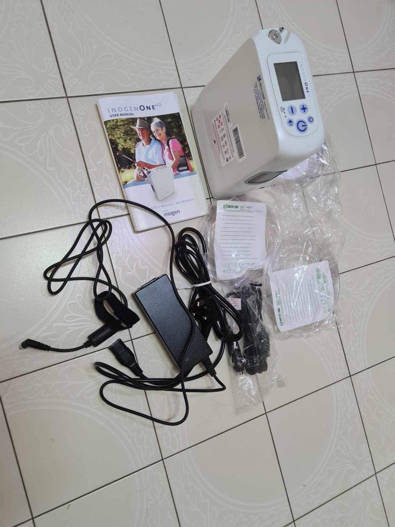Original Inogen G5 portable oxygen concentrator, Health & Nutrition ...