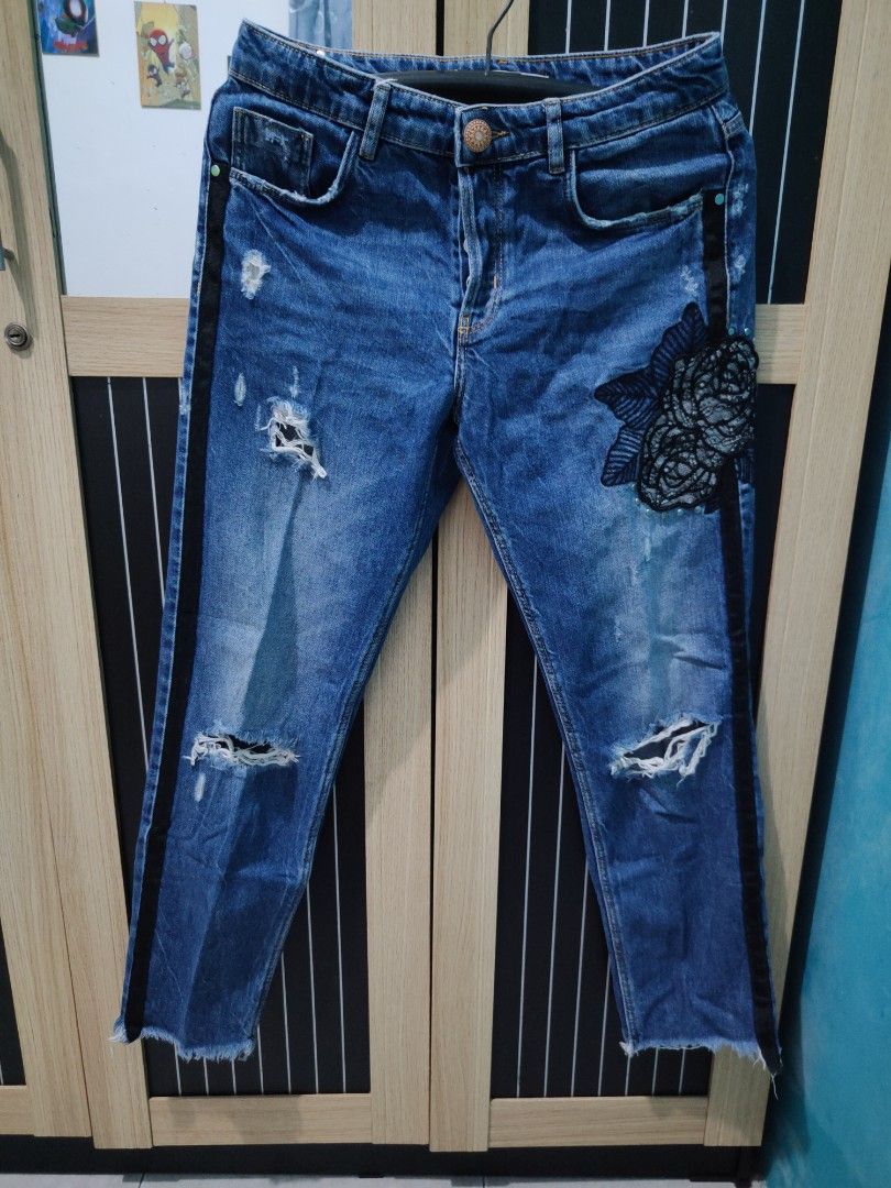 Original ZARA JEANS MADE IN TURKEY/Ripped Jeans/celana jeans