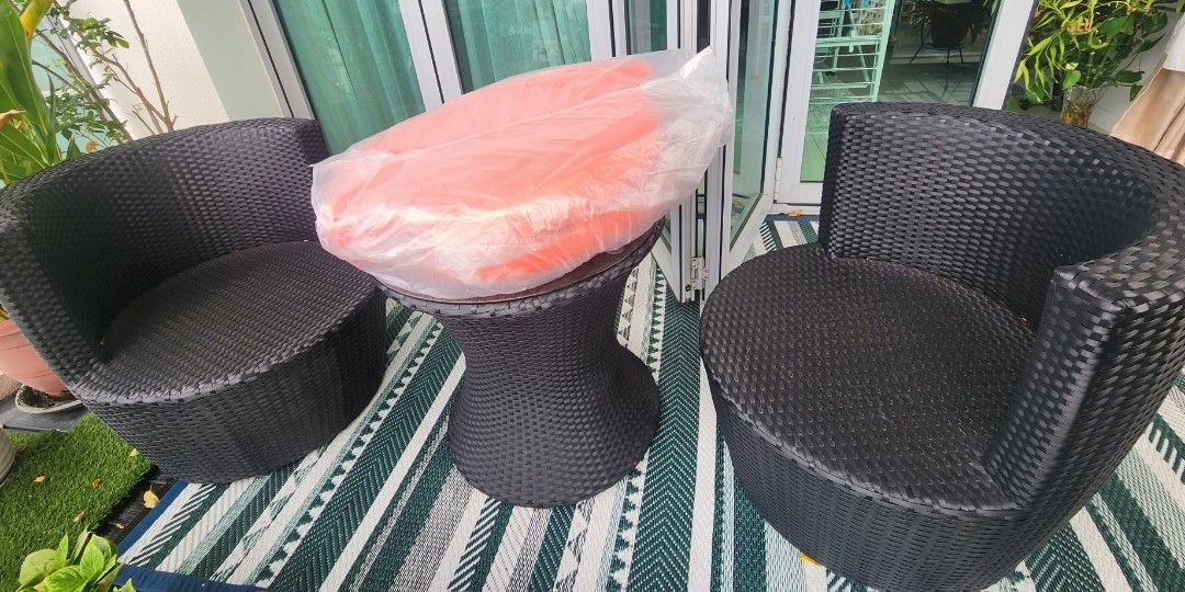 Outdoor Patio Set, Furniture & Home Living, Outdoor Furniture on Carousell