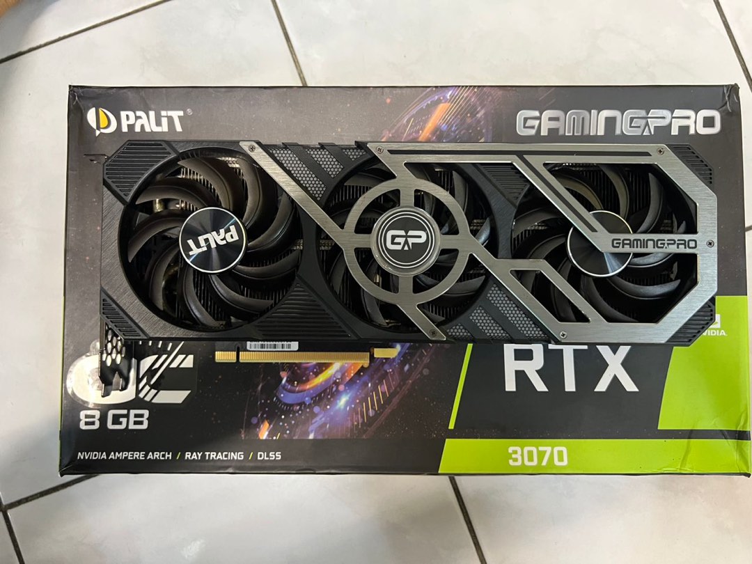 PALIT GAMING PRO RTX3070, Computers & Tech, Parts & Accessories ...