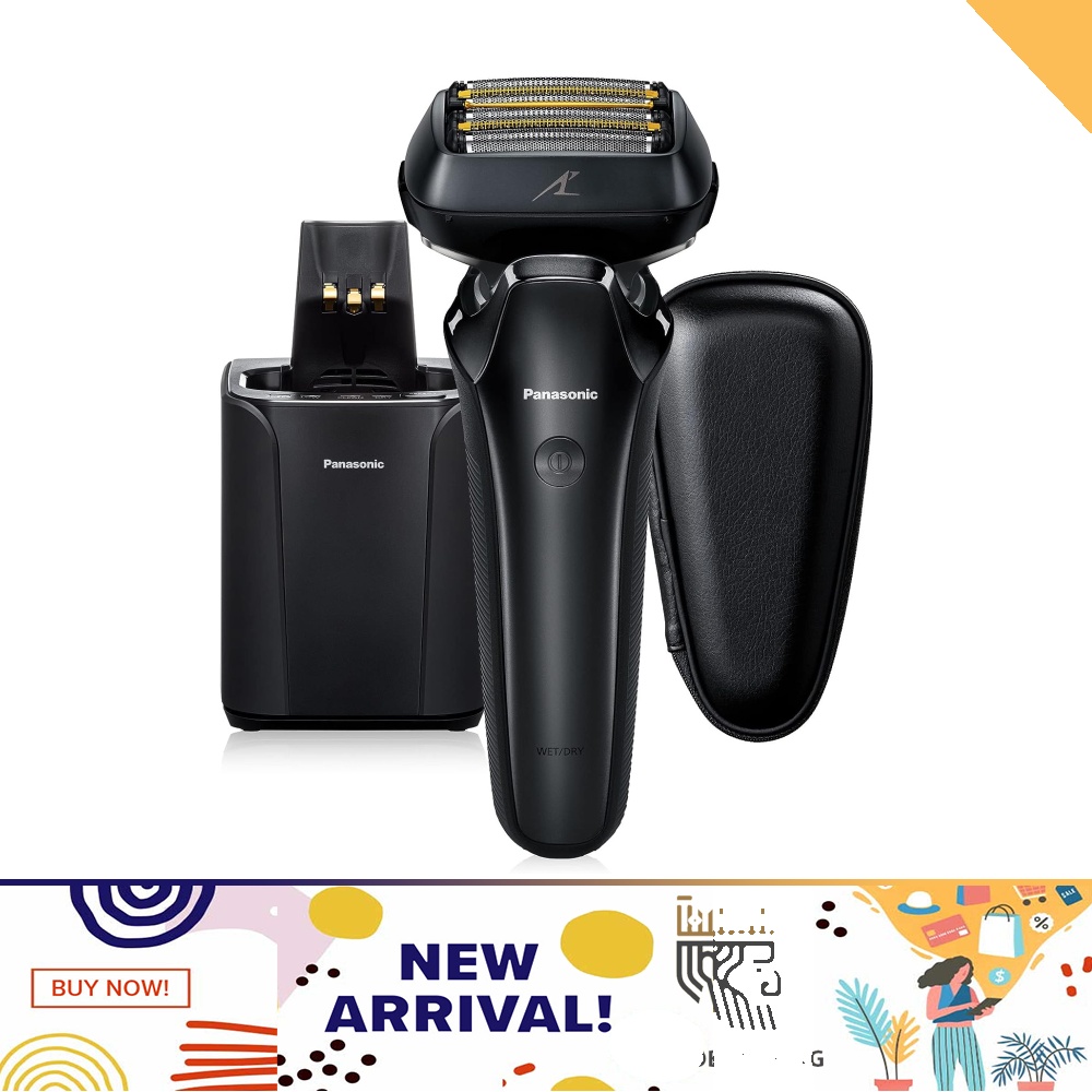 Panasonic Electric Razor for Men, Electric Shaver, ARC6 SixBlade