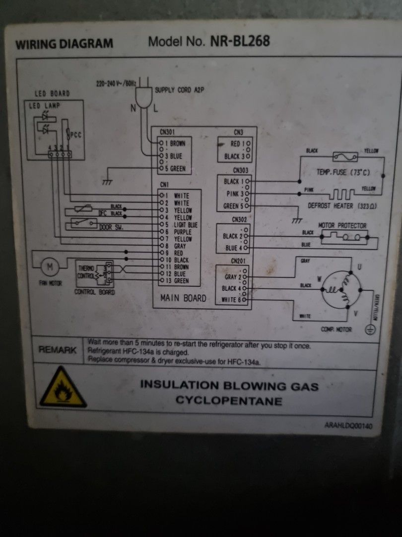 Panasonic inverter refrigerator and freezer, TV & Home Appliances