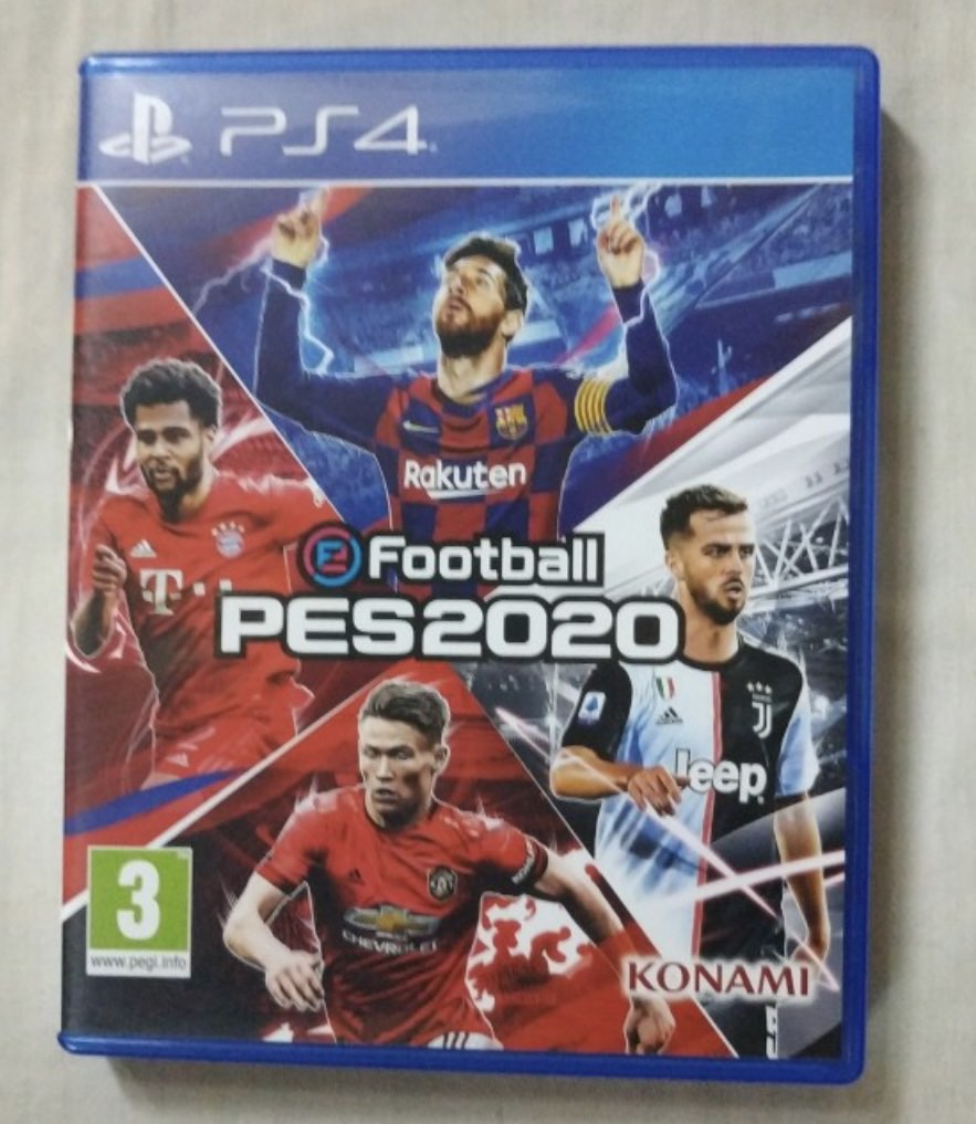 PES 2020 PS4 eFootball Sony Playstation 4 Original Authentic 100