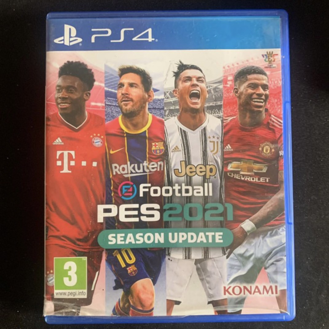PES 2021 PS4 Pro Evolution Soccer 21 Playstation 4 Sony Original ...