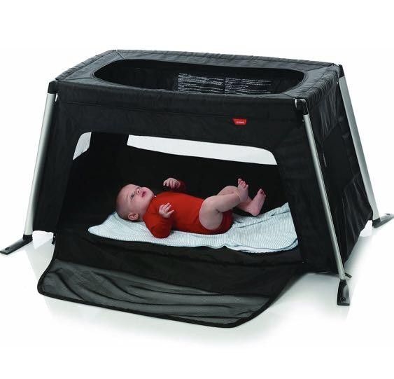 Travel cot phil and teds new arrivals