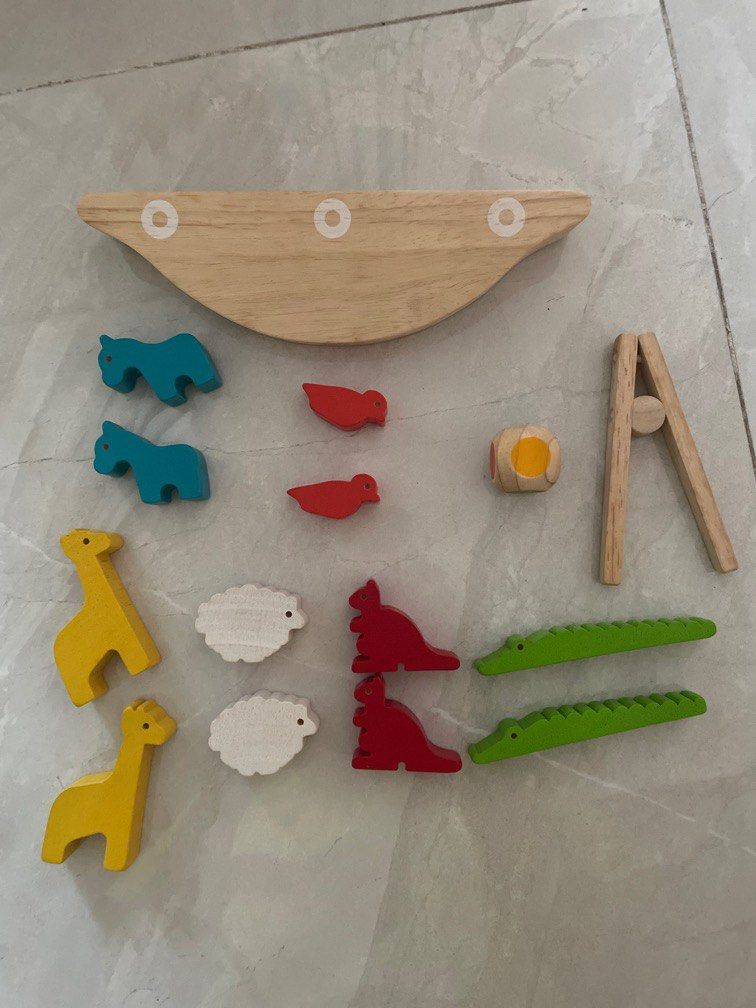 Plan toys Balancing Boat, Hobbies & Toys, Toys & Games on Carousell