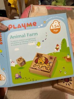 Playme Puzzle Cube - Animal Farm