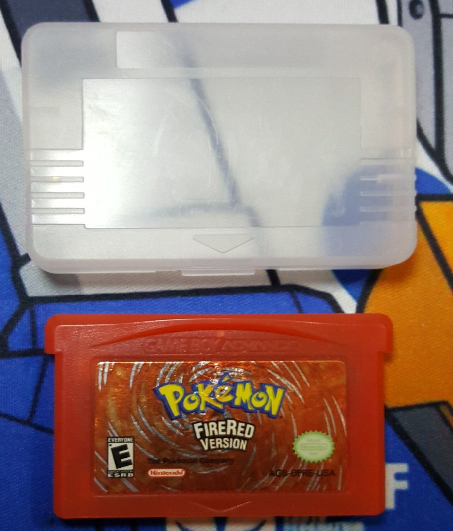 Pokemon Fire Red Version GBA Great Condition Fast Shipping