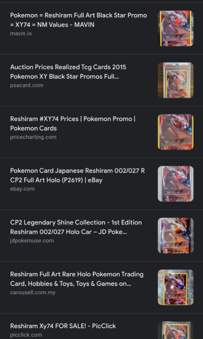 Auction Prices Realized Tcg Cards 2015 Pokemon XY Black Star