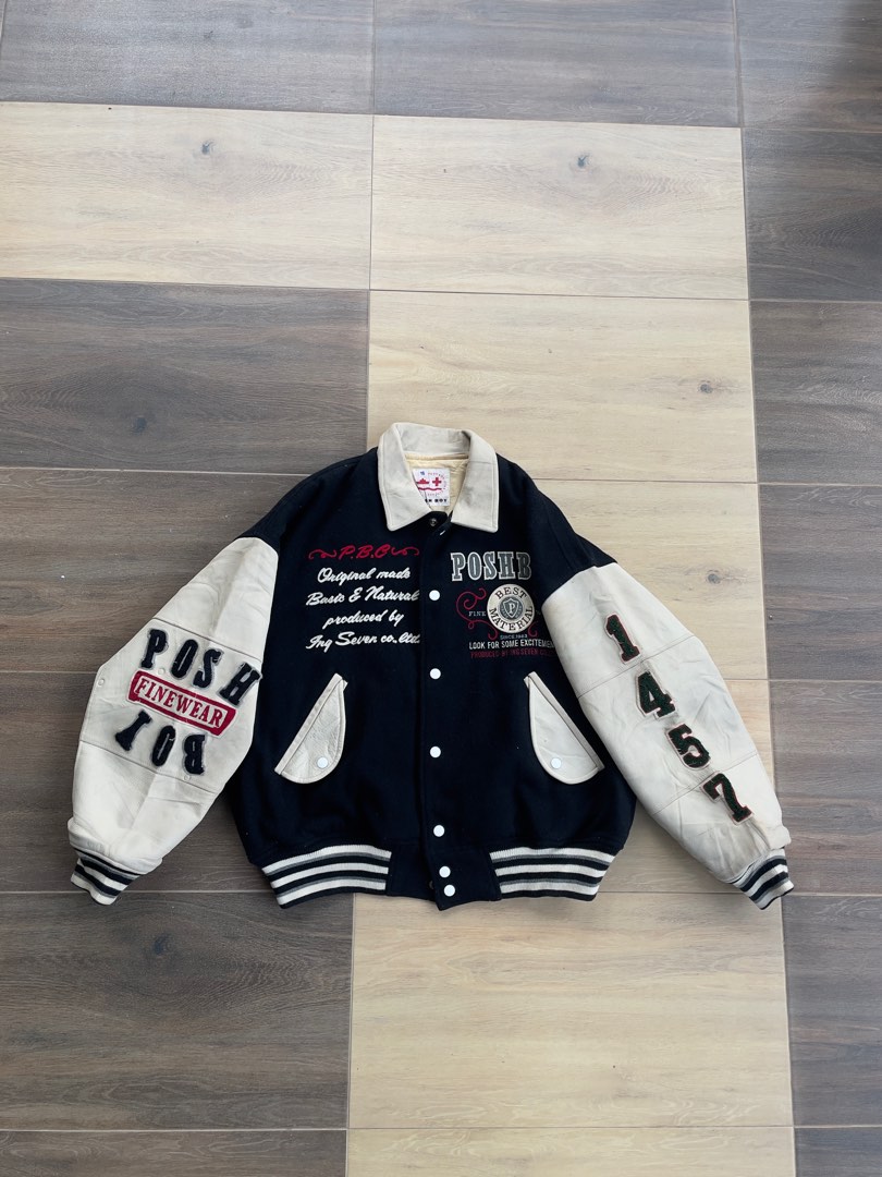 POSH BOY VARSITY JACKET, Men's Fashion, Coats, Jackets and Outerwear on