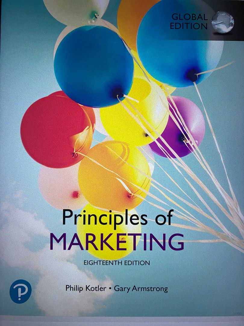 PRINCIPLES OF MARKETING, Hobbies  Toys, Books  Magazines, Textbooks on  Carousell