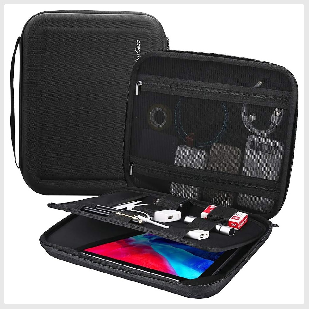 ProCase Portfolio Sleeve Case Organizer Carry Bag for iPad Pro 12.9 6th 2022 / 5th 2021/ 4th
