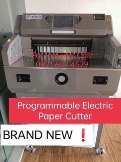 Programmable Electric Paper Cutter