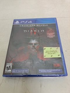 PS4 *New & Sealed* Diablo IV 4 (Free PS5 Upgrade) (Eng/Chi)