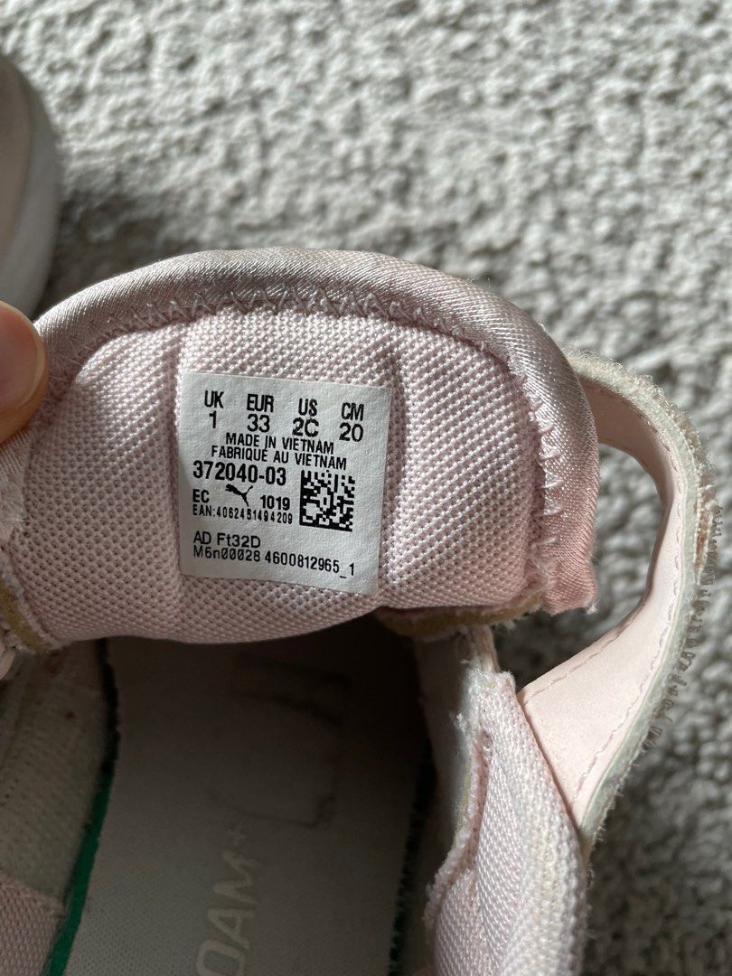 Puma top kids sizes