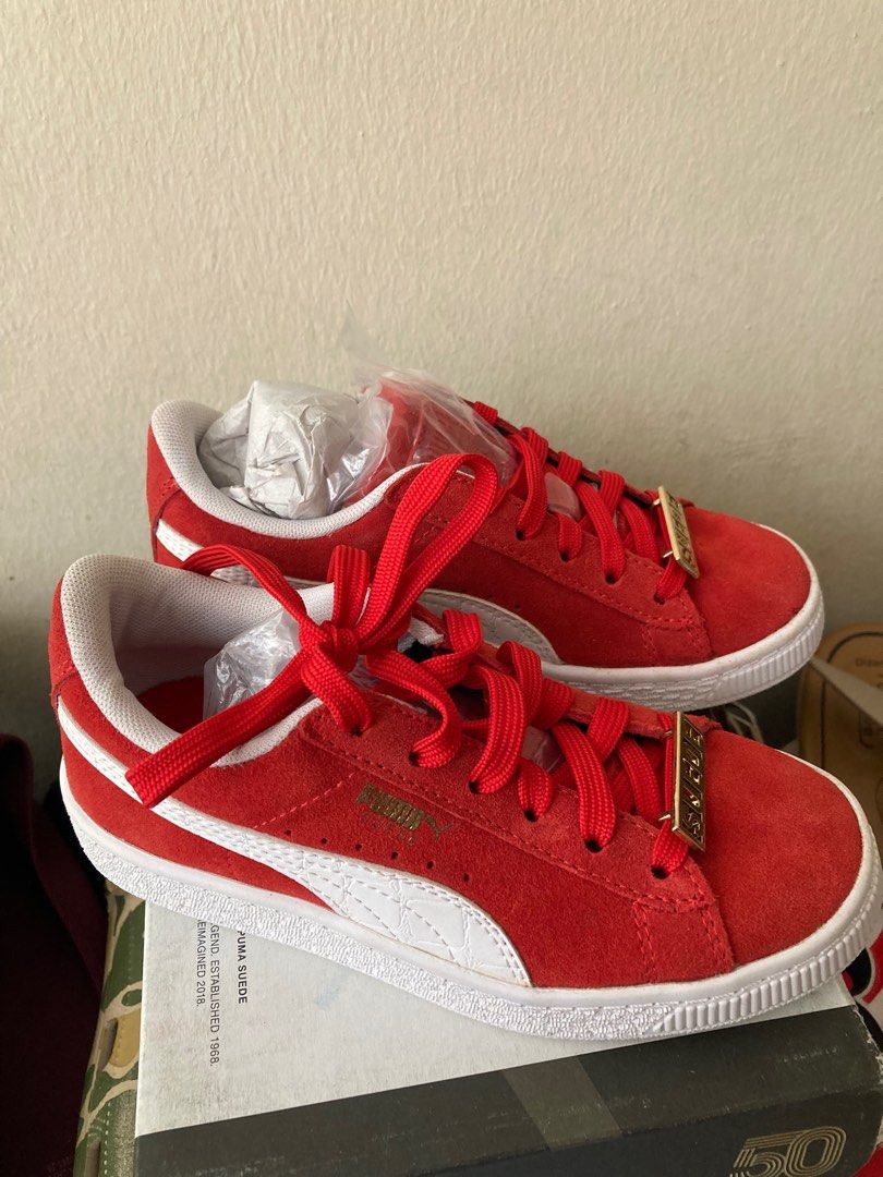 Puma suede boys sales