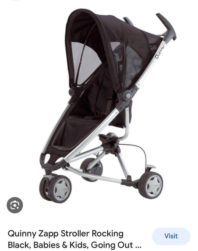 Poussette quinny zapp 2025 xtra rocking black
