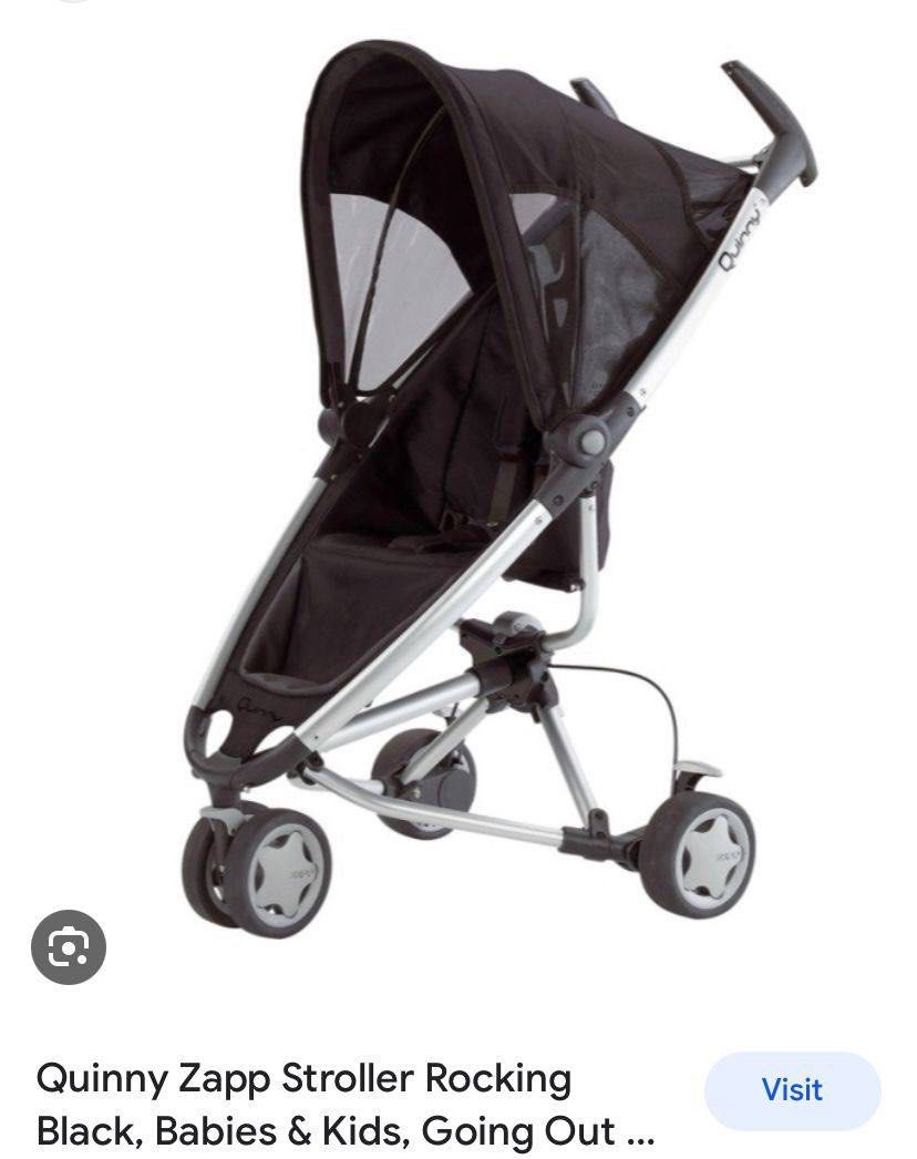 Quinny Poussette canne Zapp Flex black on black