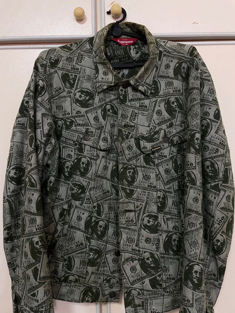 Supreme sales dollar jacket