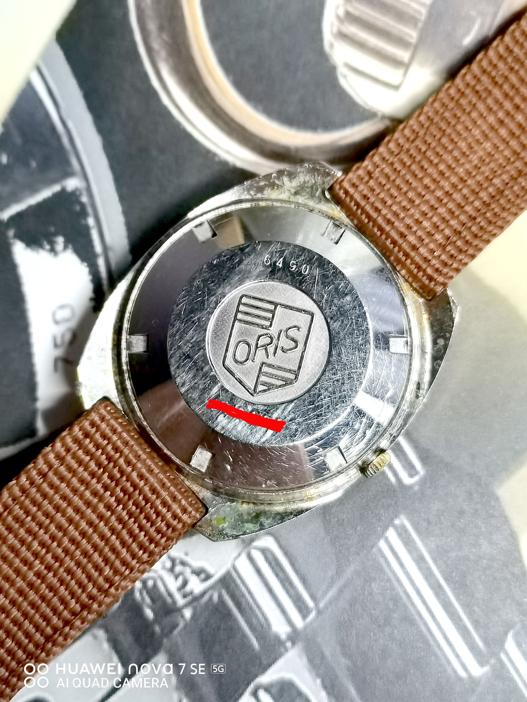 Rare vintage Oris Automatic day date luxury watch