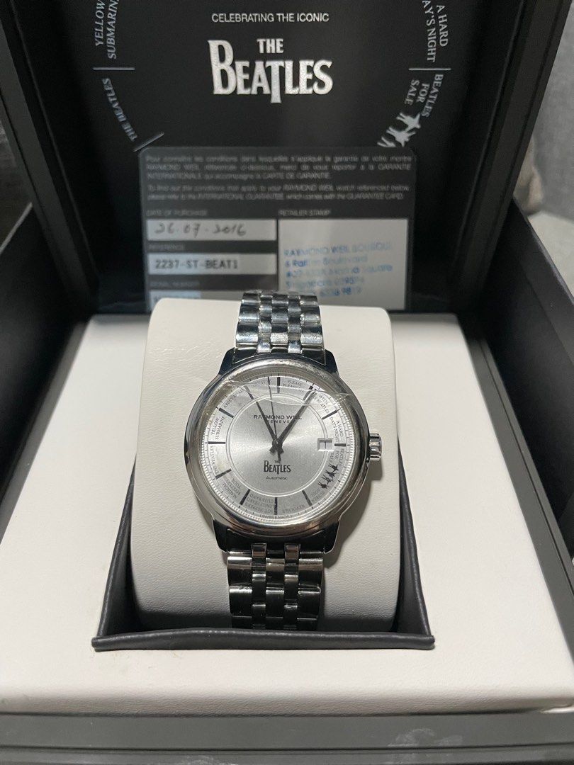 Raymond weil abbey road watch hot sale