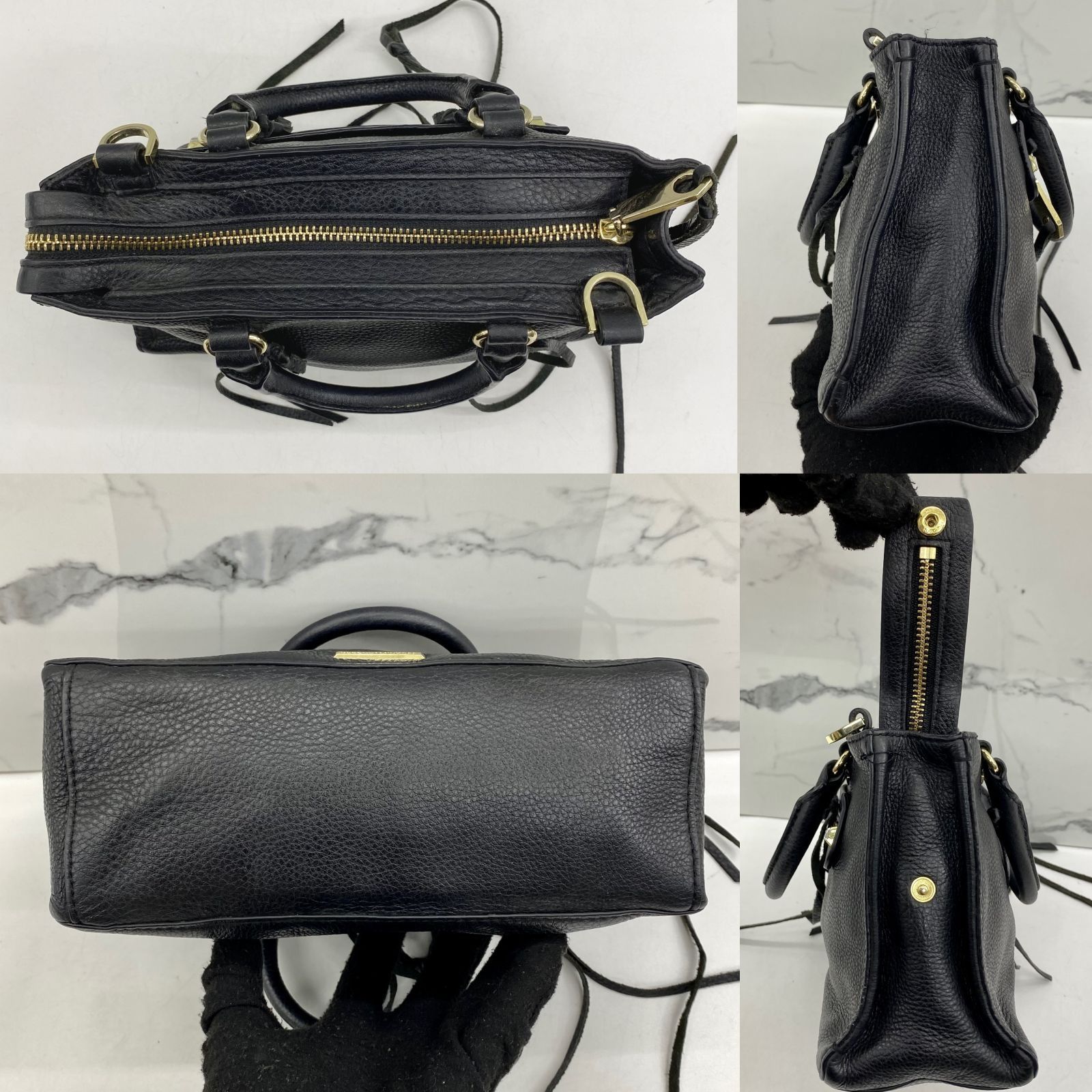 Rebecca minkoff black best sale handbag