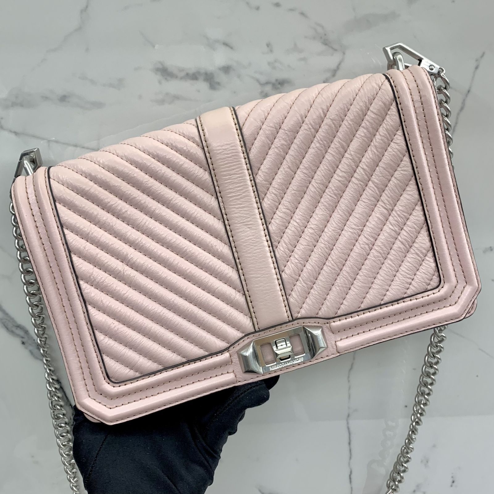 Rebecca minkoff pink new arrivals bag