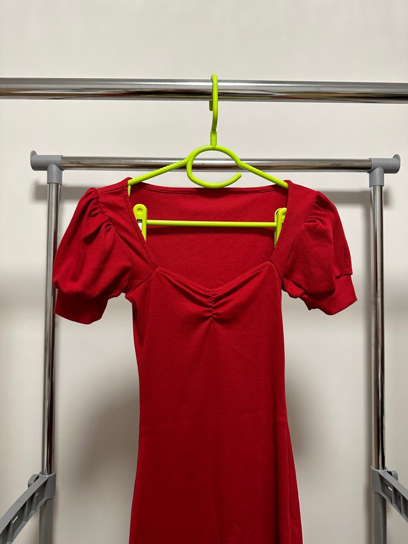 Red Bodycon Dress Women s Fashion Dresses Sets Dresses on