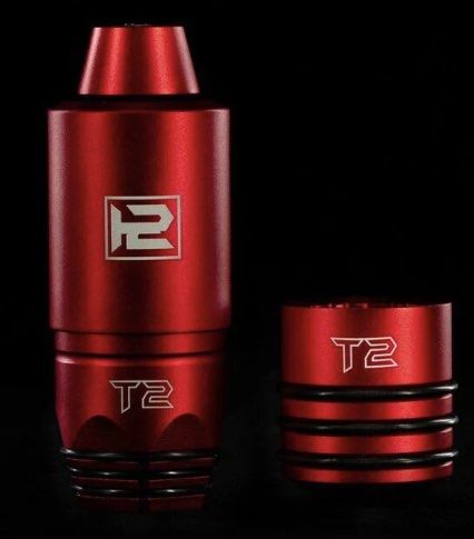 Red T2 fat boy tattoo machine, Hobbies & Toys, Stationery
