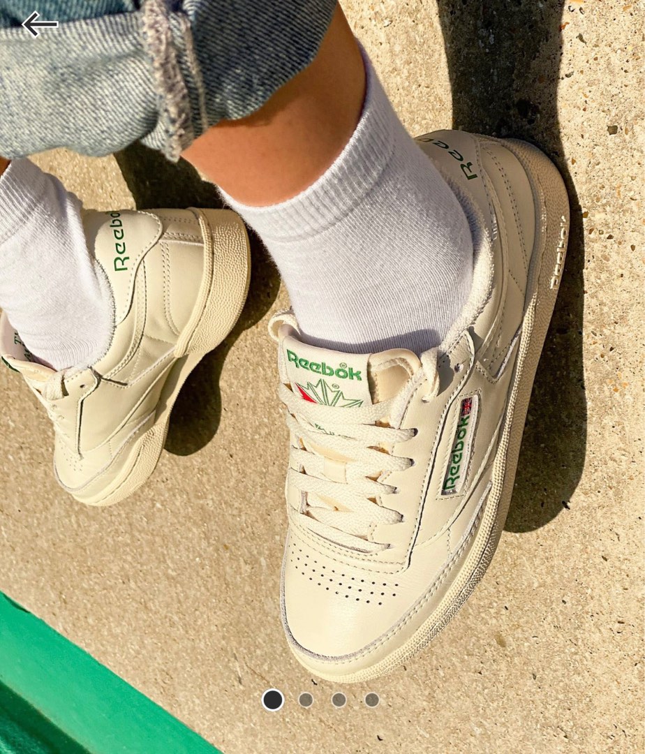 Reebok top vintage chalk