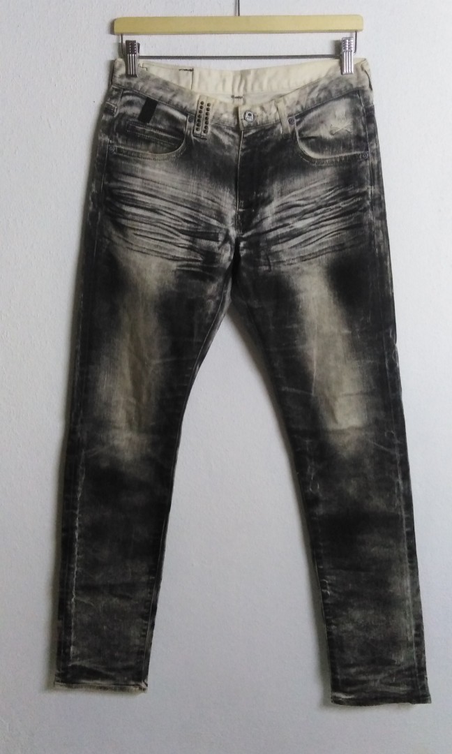 Roen jeans design, Men's Fashion, Bottoms, Jeans on Carousell