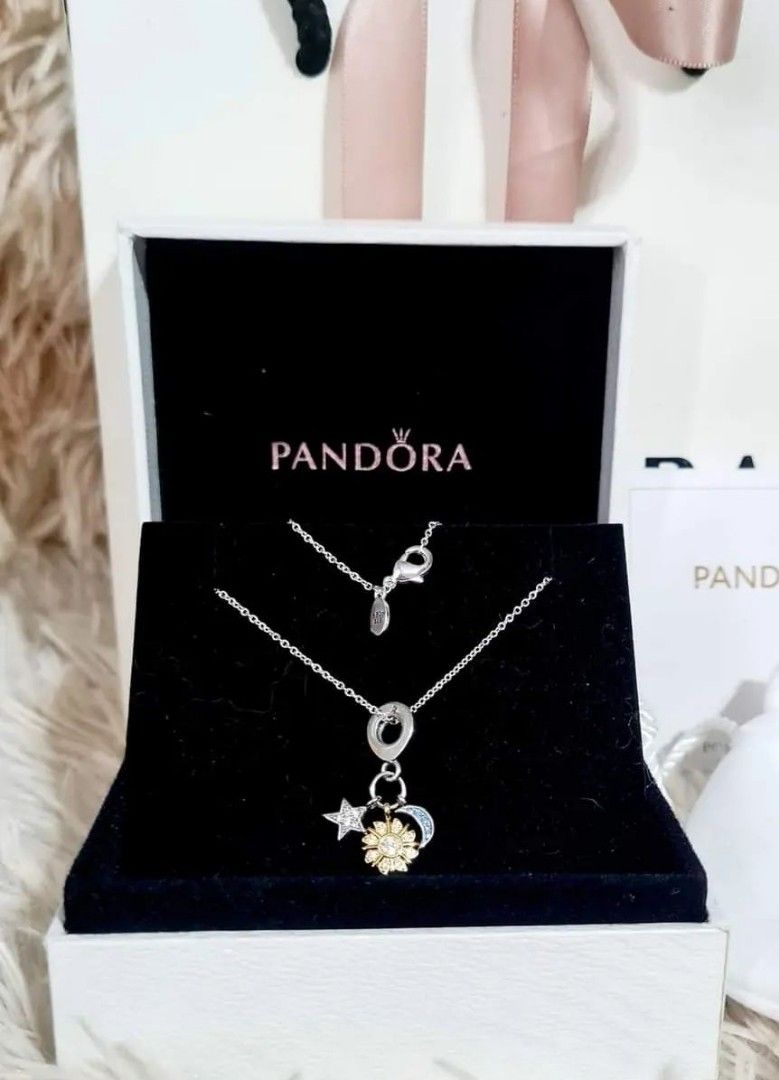 Sun and moon necklace outlet pandora